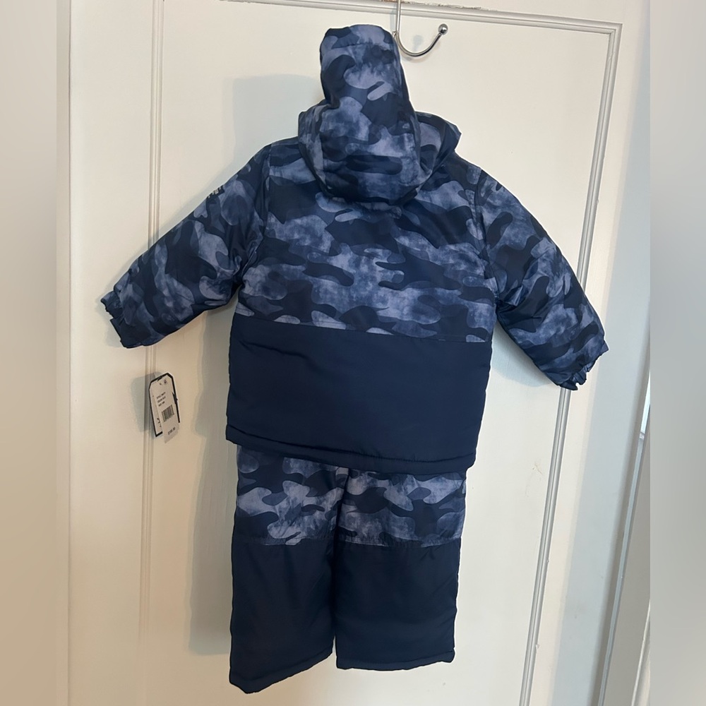 OshKosh B'gosh Navy Camouflage Jacket And Snow Pants - Picture 9 of 12